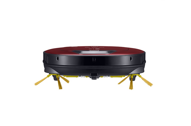 LG Ny robotdammsugare i ruby red färg med Smart Inverter Motor™ och ännu noggrannare rengöring i hörnen, VR8601RR